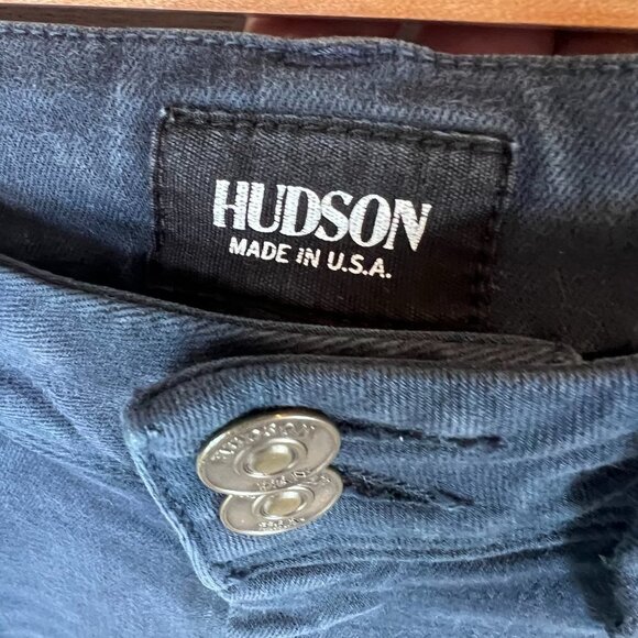 Hudson Jeans Womens Size 25 Teal Green Collin Low Rise Skinny with Flap Pockets - Picture 2 of 14